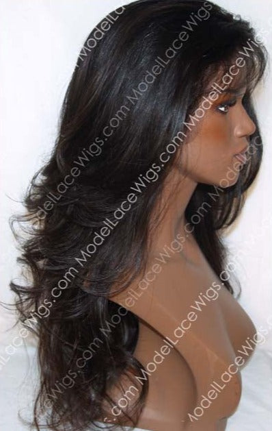 Unavailable Full Lace Wig | 100% Hand-Tied Virgin Human Hair | Silky Straight | (Brianna) Item#: 2077