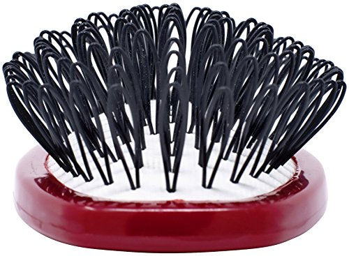 Spornette Super Looper Wig Brush #215 Cushioned & Looped Bristles for Hair Extensions, Hair Pieces, Toupees & Weaves. Brushing, Styling & Detangling Natural & Synthetic Hair