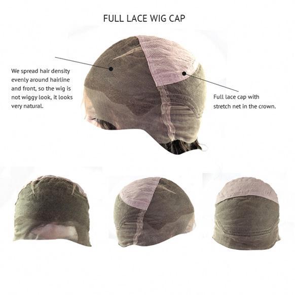 Unavailable Custom Full Lace Wig (Lady) Item#: 566 HDLW
