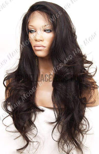 Unavailable Custom Full Lace Wig (Verina) Item# 911 • Light Brn Lace