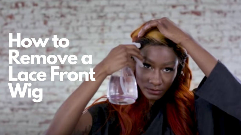 How To Remove Lace Front Glue From Hair