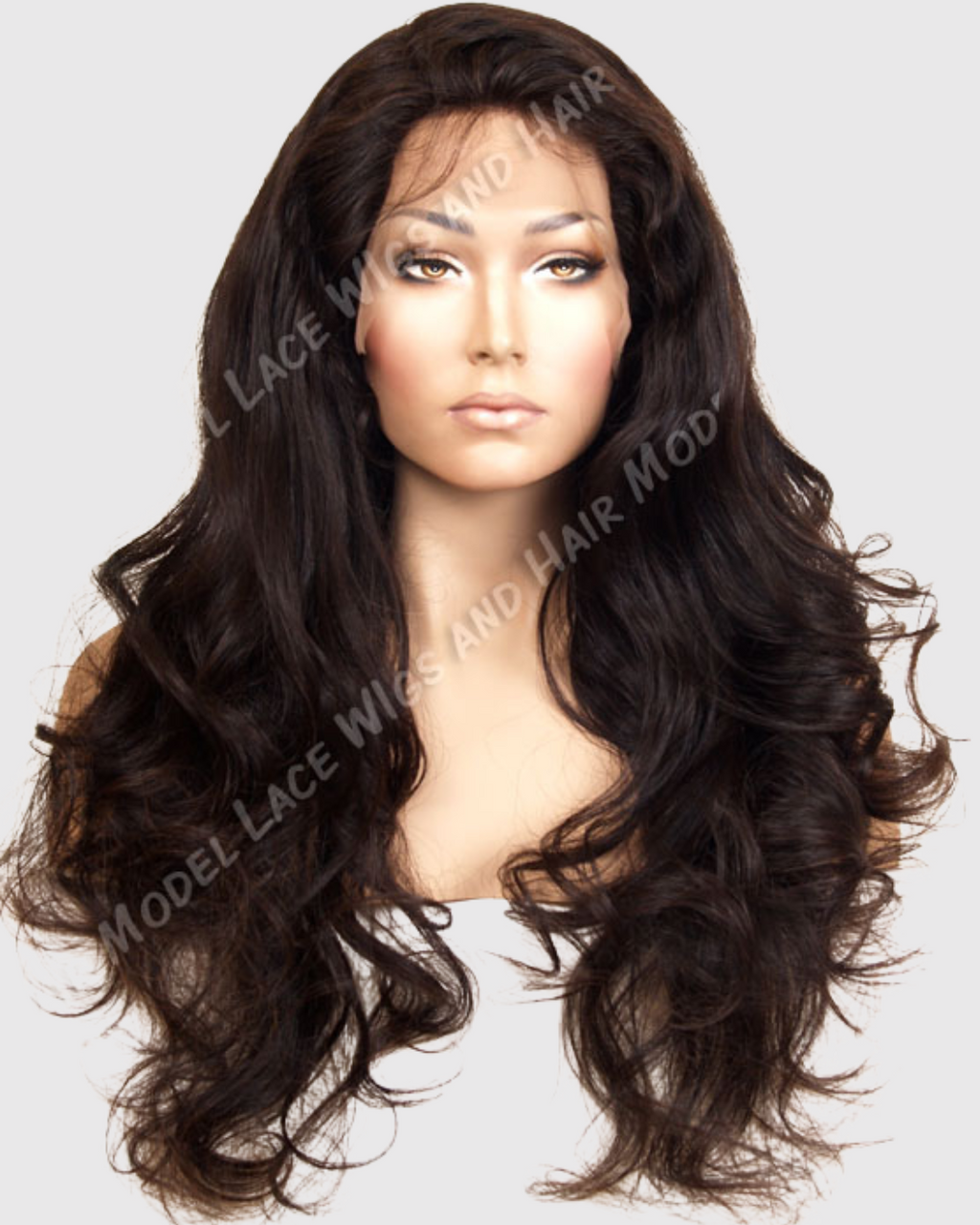 Full Lace Wig | 100% Hand-Tied Virgin Human Hair | Bodywave | (Basilia) Item#: 5655