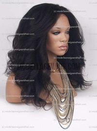 Full Lace Wig (Tori) Item#: 469-Model Lace Wigs and Hair