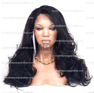 Full Lace Wig | 100% Hand-Tied Human Hair | Silky Straight | (Gloria) Item#: 485