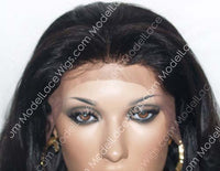 Black Full Lace Wig | Model Lace Wigs and Hair