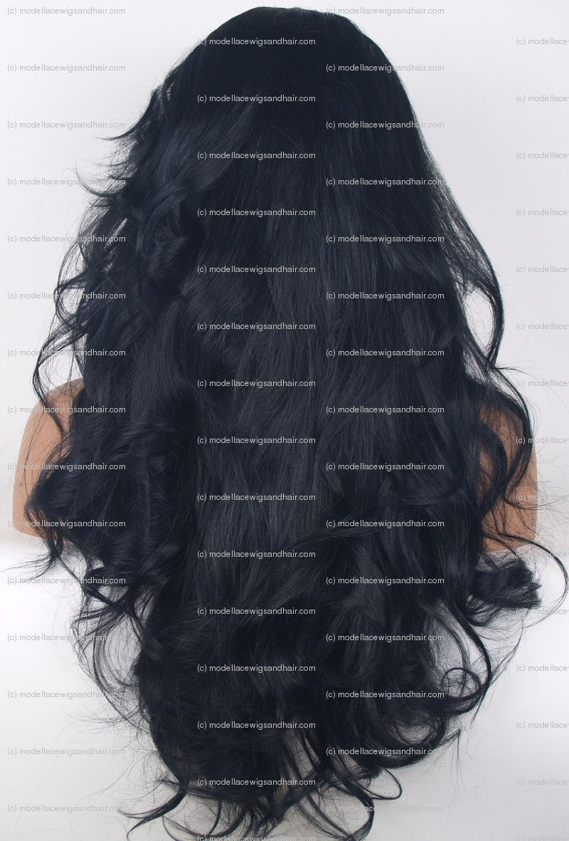 Full Lace Wig (Nora) Item#: 614-Model Lace Wigs and Hair