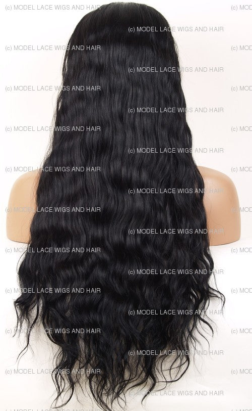 Lace Front and Nape Wig (Abigail) Item#: FN65-Model Lace Wigs and Hair