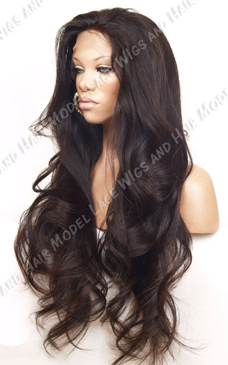 24" Cambodian Full Lace Wig Opulent Collection | 100% Hand-Tied Virgin Human Hair | Natural Straight | Erica Item# 694
