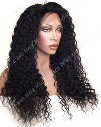 Full Lace Wig (Gazelle) Item#: 896-Model Lace Wigs and Hair