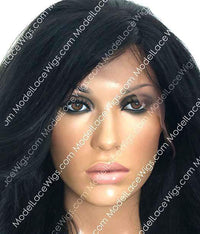 Lace Front Wig (Samuela) Item #: LF412-Model Lace Wigs and Hair