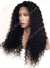 Full Lace Wig (Gazelle) Item#: 896-Model Lace Wigs and Hair