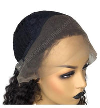 Lace Front Wig Cap 3 inch Front Parting Space_Model Lace Wigs and Hair