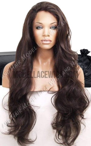 26" Cambodian Full Lace Wig Opulent Collection | 100% Hand-Tied Virgin Hair | Natural Straight | (Thea) Item#: 379
