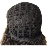 Lace Front Wig Cap with Wefts in Back - Model Lace Wigs and Hair
