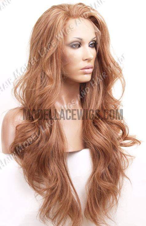 Long Auburn Full Lace Wig | Model Lace Wigs and Hair