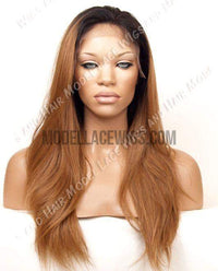 Ombre Full Lace Wig | Model Lace Wigs and Hair