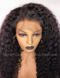 Luxury Curly Glueless Lace Front Wig 💖  Item#LF557 HDLW