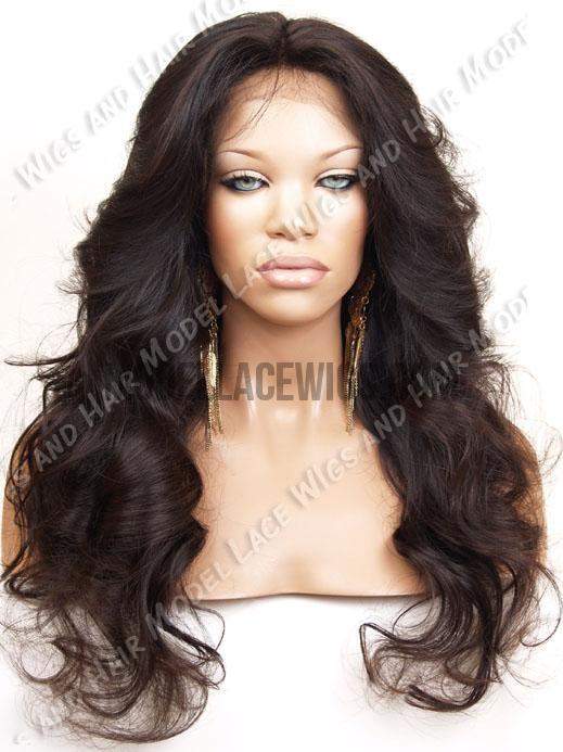 Unavailable Full Lace Wig | 100% Hand-Tied Virgin Human Hair | Natural Straight | (Falon) Item#: 585