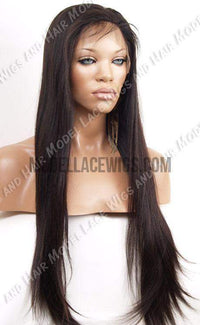Unavailable SOLD OUT Full Lace Wig (Haile #1B/2) Item# 375 • Light Brn Lace