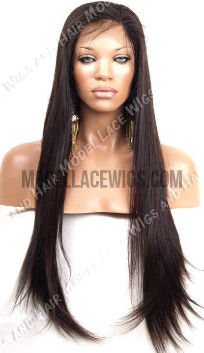 Unavailable SOLD OUT Full Lace Wig (Haile #1B/2) Item# 375 • Light Brn Lace
