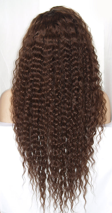 Brown Full Lace Wig | Model Lace Wigs and Hair