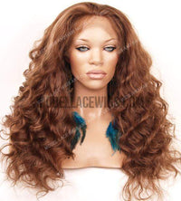Wavy Full Lace Wig | Model Lace Wigs and Hair