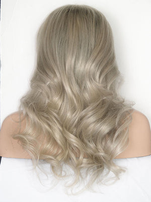 Ash Blonde Full Lace Wig | Model Lace Wigs and Hair
