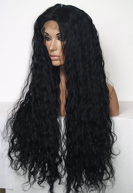 Item# 7556 Full Lace Wig (Bellatrix) Custom Order-Model Lace Wigs and Hair