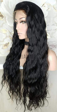 Long Wavy Lace Wig | Model Lace Wigs and Hair