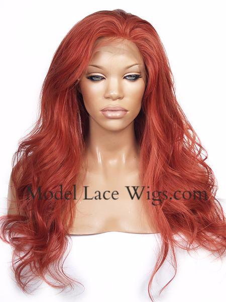 Red Full Lace Wigs | Model Lace Wigs and Hair