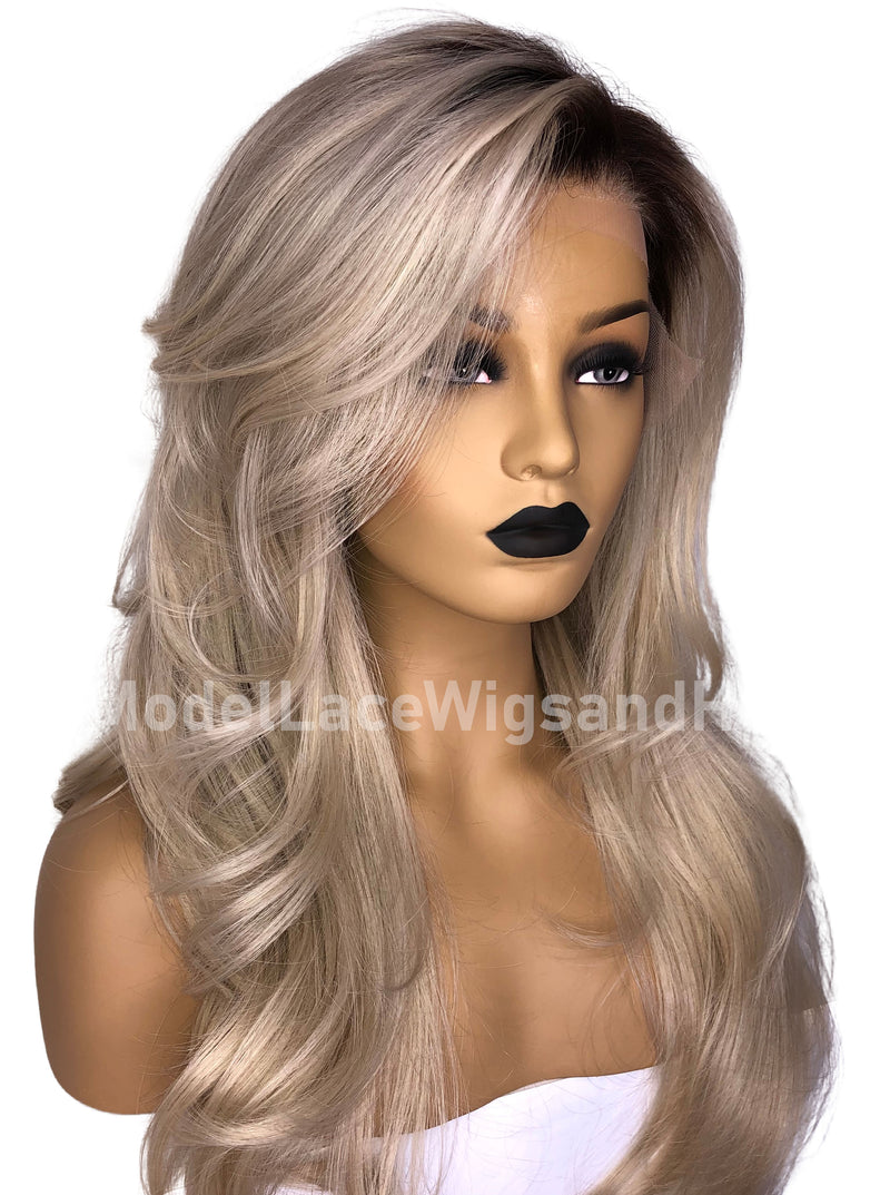 Platinum Blonde Full Lace Wig