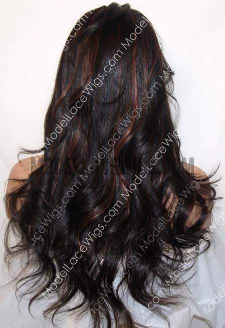 Full Lace Wig (Samuela) Item#: 565-Model Lace Wigs and Hair