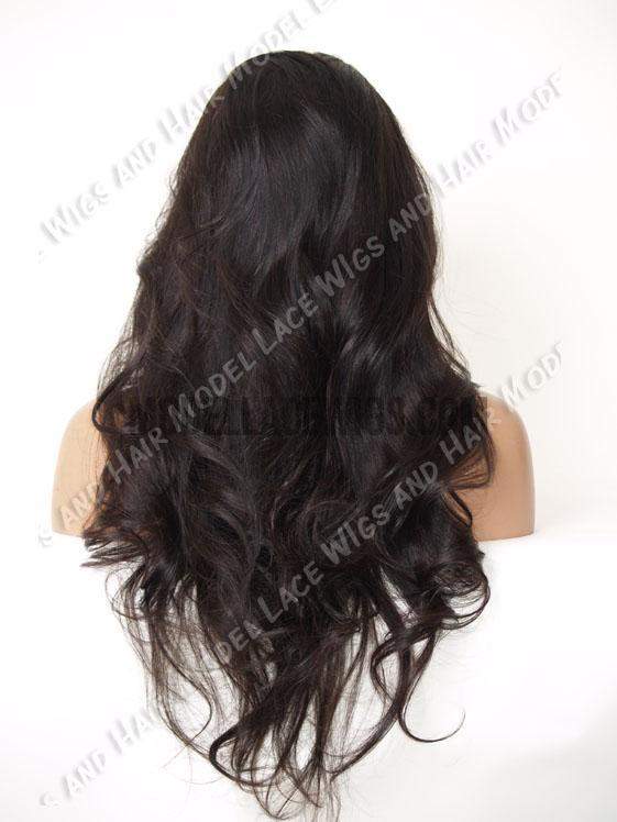 Full Lace Wig | 100% Hand-Tied Virgin Human Hair | Natural Straight | (Samuela) Item# 361