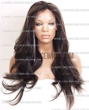Full Lace Wig (Sherrie) Item#: 541-Model Lace Wigs and Hair