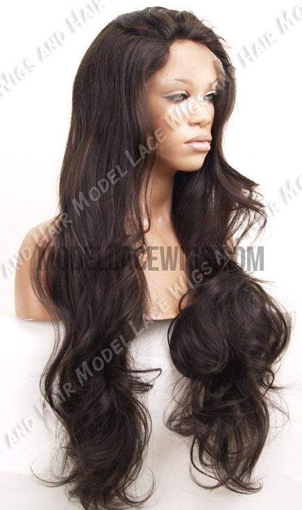 Full Lace Wig Opulent Collection | 100% Hand-Tied Virgin Human Hair | Natural Straight | (Thea) Item#: 379