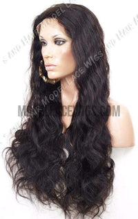 Full Lace Wig (Varuni) Item#: 295-Model Lace Wigs and Hair