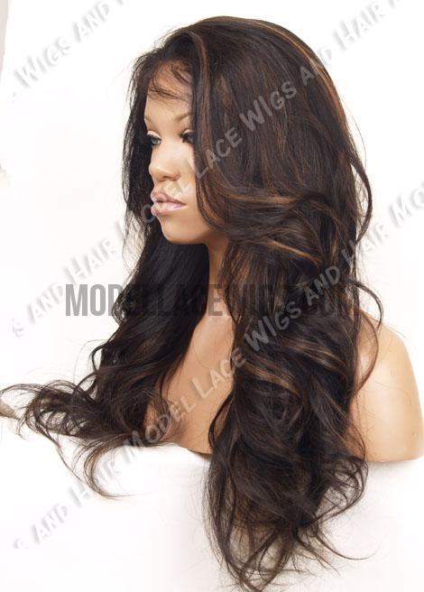 Glueless Full Lace Wig (Willow) Item#: G562-Model Lace Wigs and Hair